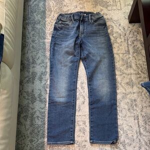 GAP Men's Slim Jeans in Deep Blue